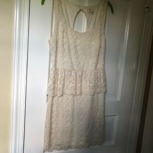 Medium Cream Lace Dress